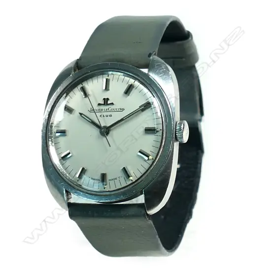A vintage Jaeger LeCoultre Club stainless steel wristwatch, ref.E200205,