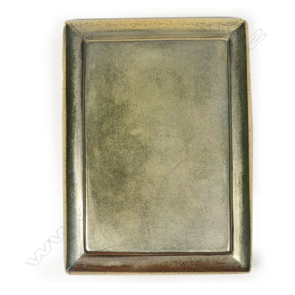 An Austro-Hungarian silver gilt table snuff box, apparently hallmarked 1760, Image 1++