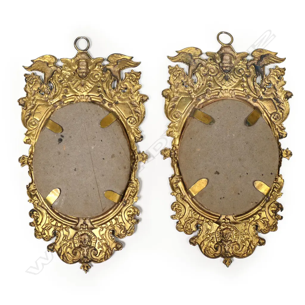 A pair of early 20thC Sèvres and ormolu plaques, Image 1++
