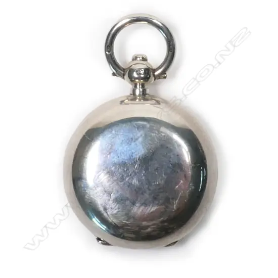 An early 1900s Dennison silver sovereign case,