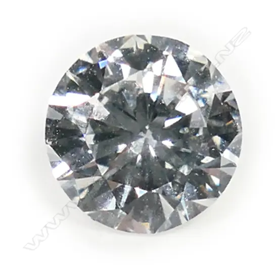 A 1.03ct round brilliant cut unset diamond,