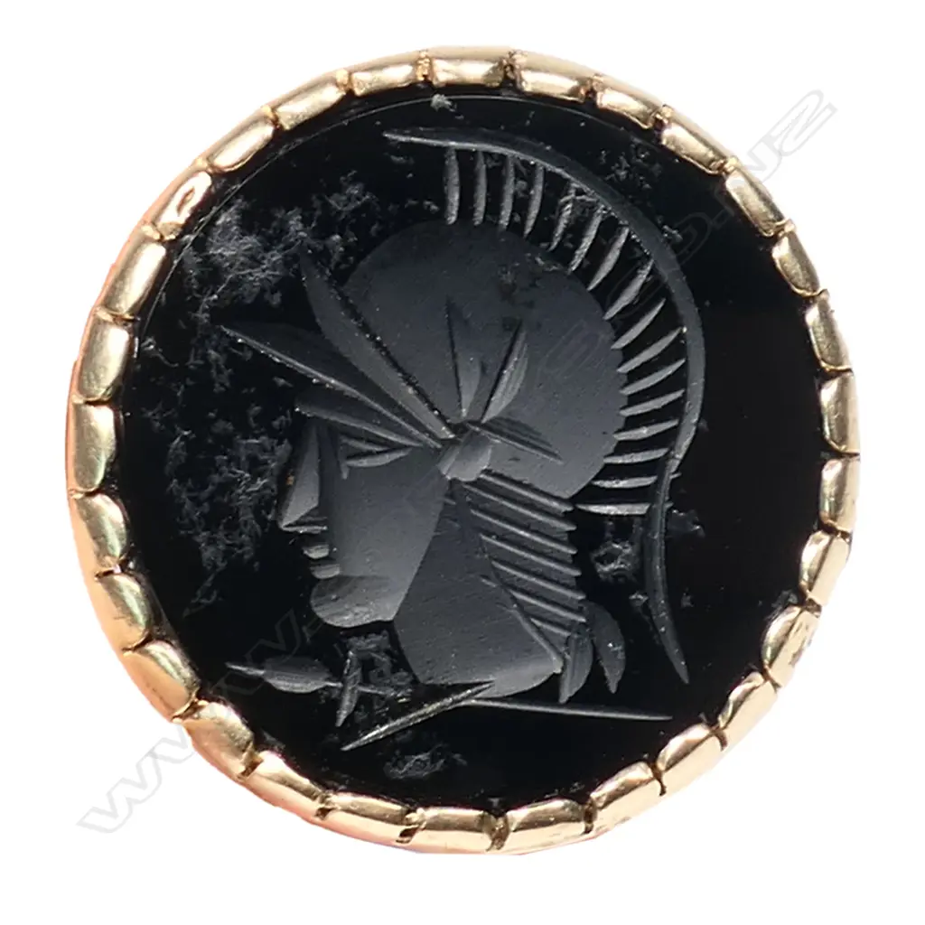 A vintage antique style 9ct rose gold fancy fob seal, Image 1++