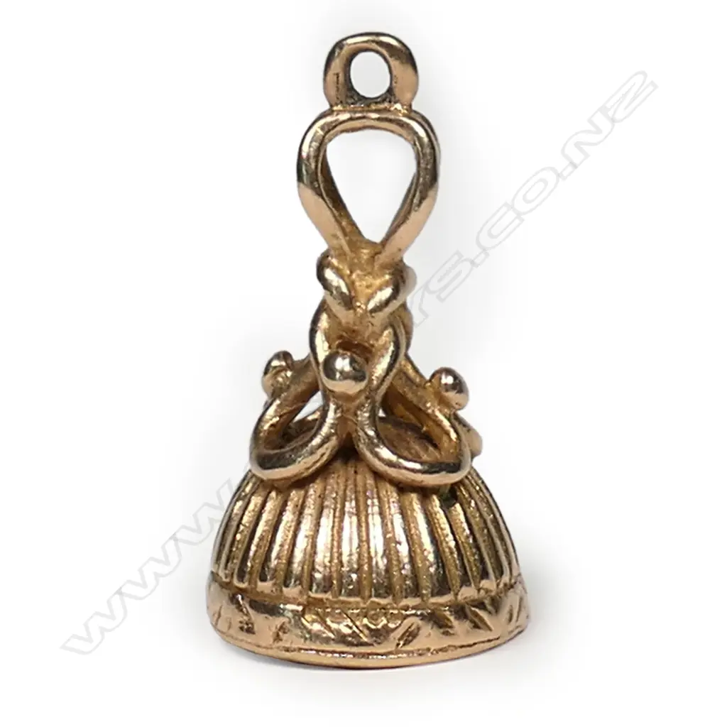 An early 20thC 9ct yellow gold fob seal, Image 1++