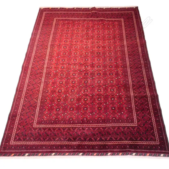 A fine Bashiri hand knotted carpet, wool pile on cotton foundation,