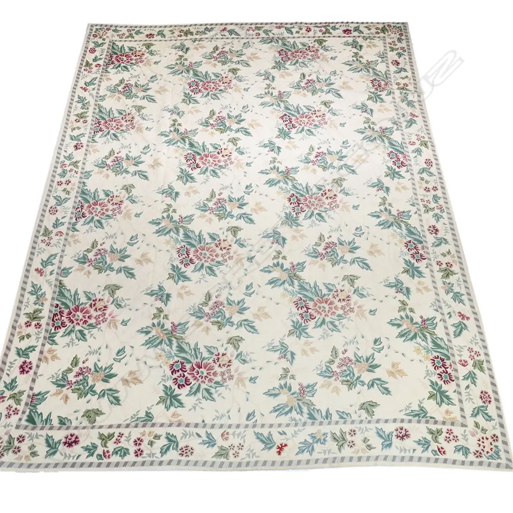 A large vintage crewel work wall hanging Image 1++