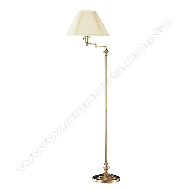 An English standing reading lamp, 20th century, Image 1++