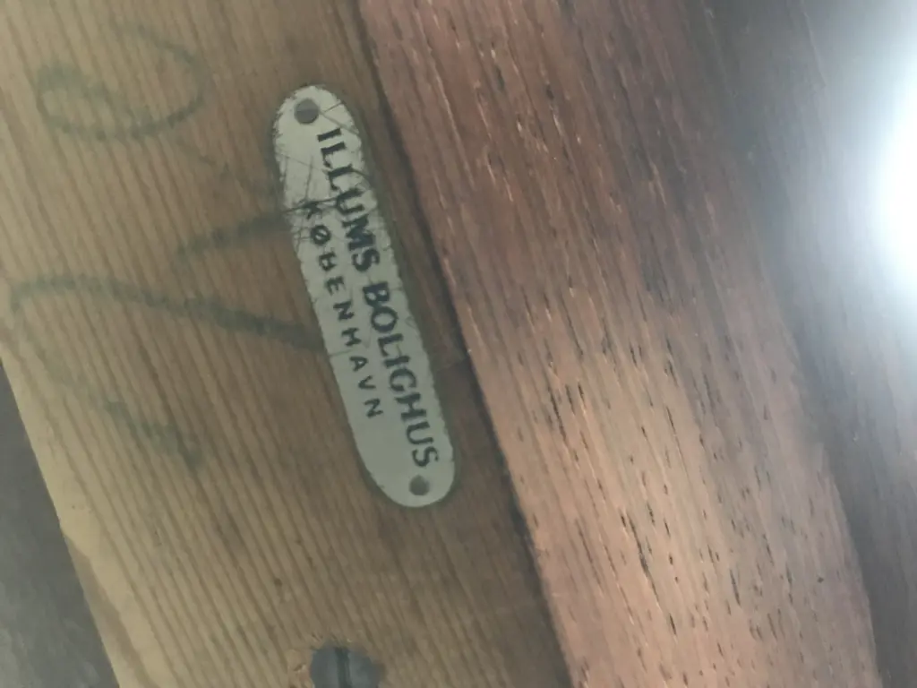 An Illums Bolighus, København, Danish rosewood, small proportioned chest of five drawers. Image 1++