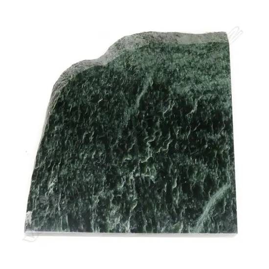 A large nephrite pounamu cut slab,