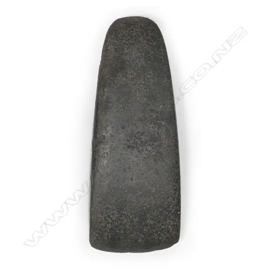 A pre-European stone toki (adze),