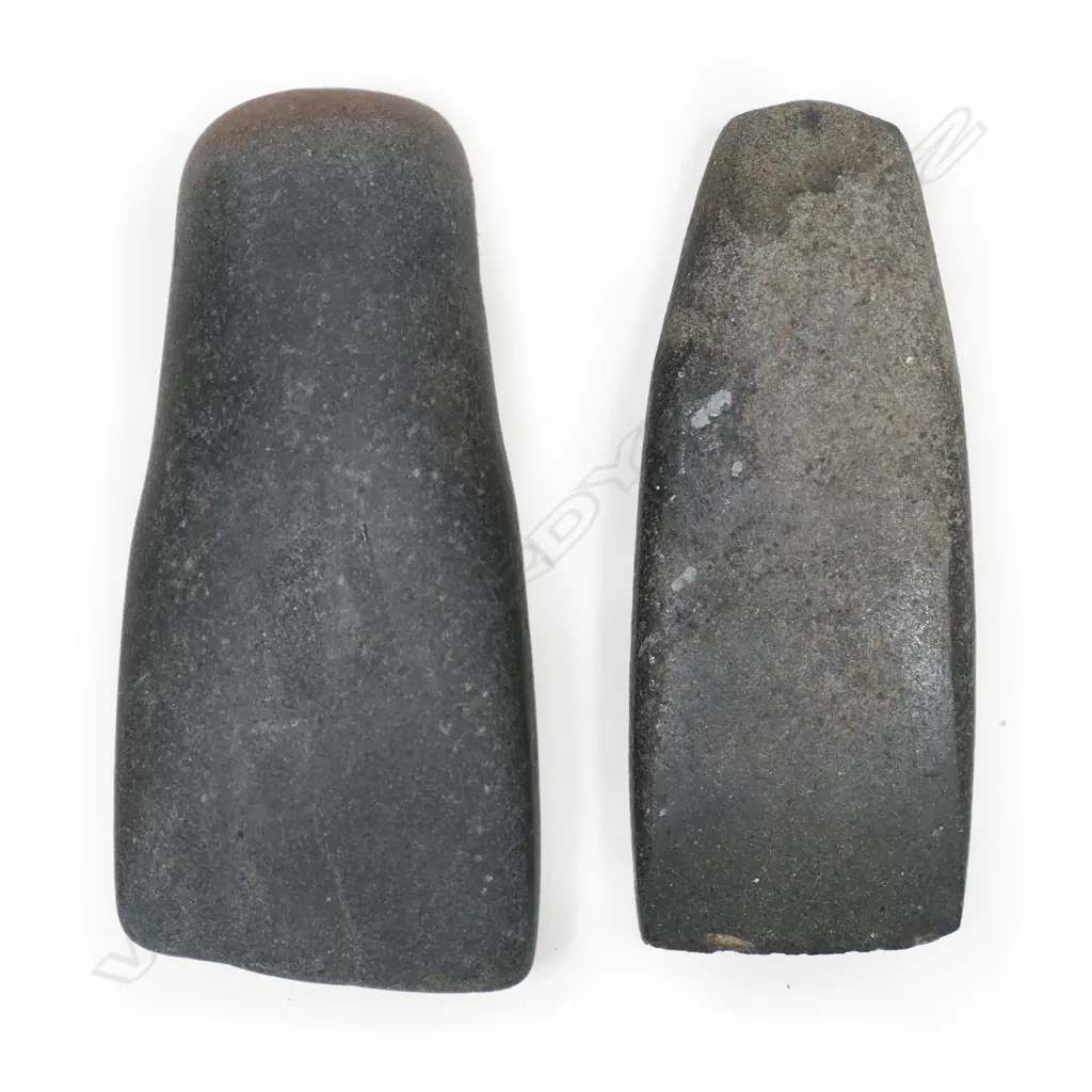 Two Māori pre-European stone toki (adze), Image 1++
