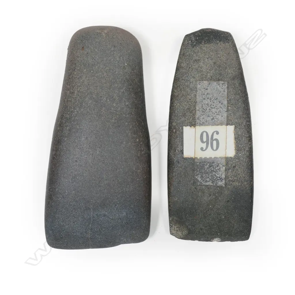 Two Māori pre-European stone toki (adze), Image 1++