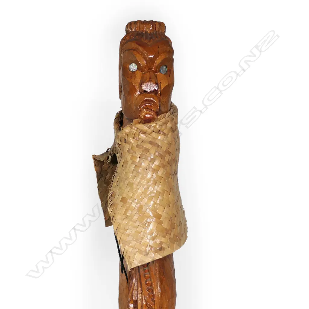 Contemporary Māori carving 'Marae Atea' by ELV, Image 1++