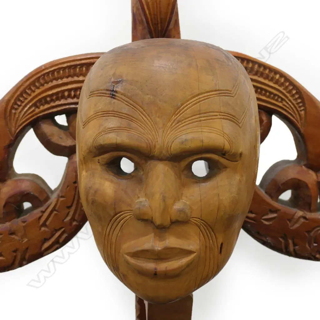 Contemporary Māori carving 'Marae Atea' by ELV, Image 1++