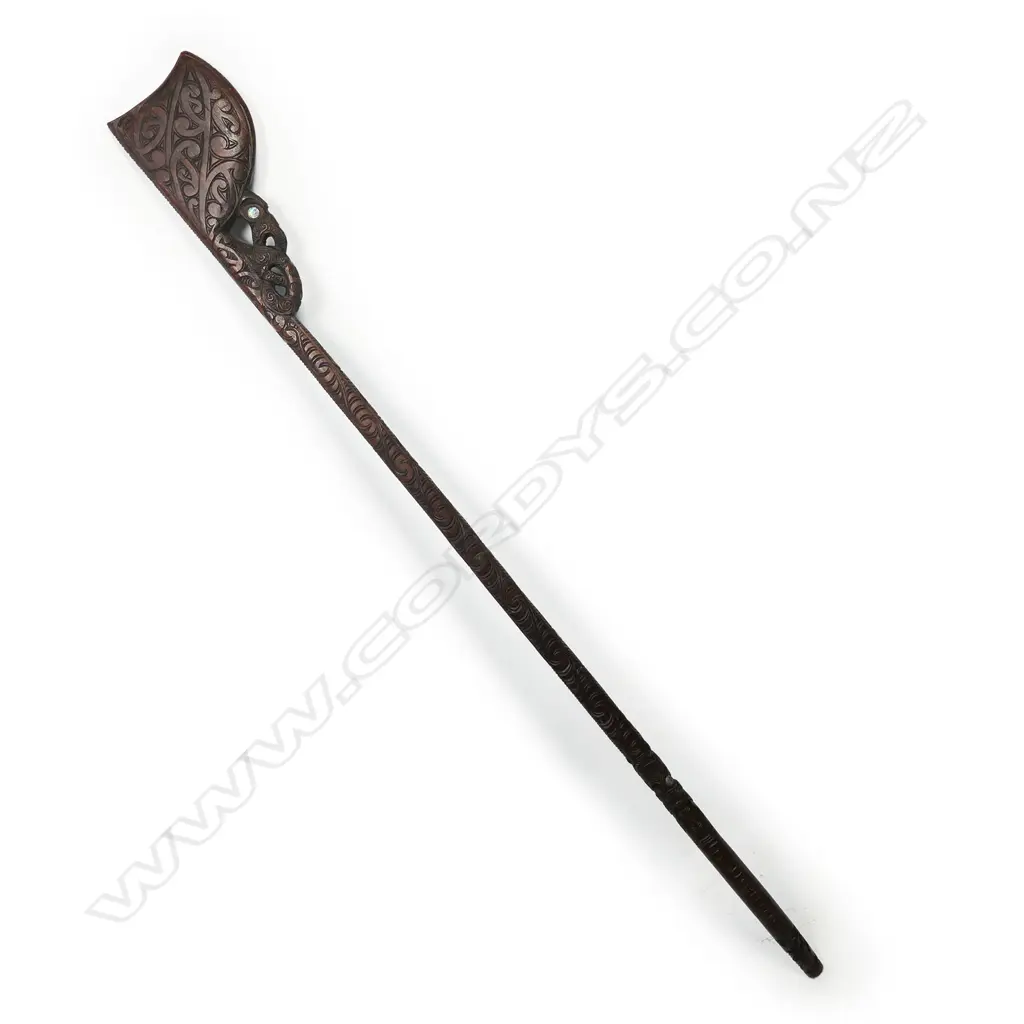 A late 20thC Māori tewhatewha by Hemi Rangi-Nui, Image 1++