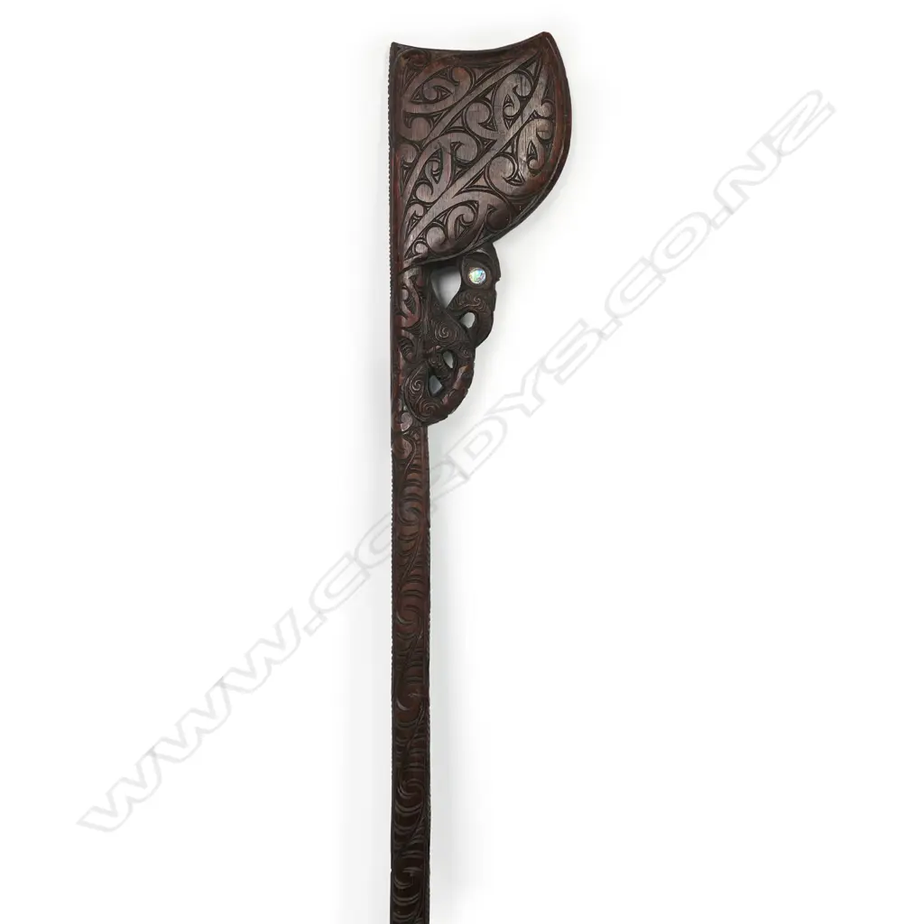 A late 20thC Māori tewhatewha by Hemi Rangi-Nui, Image 1++