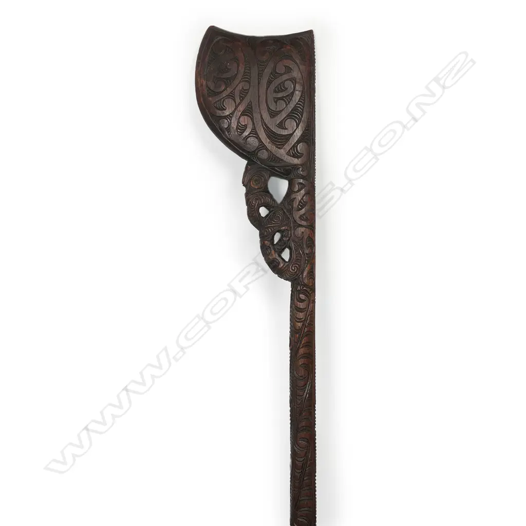A late 20thC Māori tewhatewha by Hemi Rangi-Nui, Image 1++