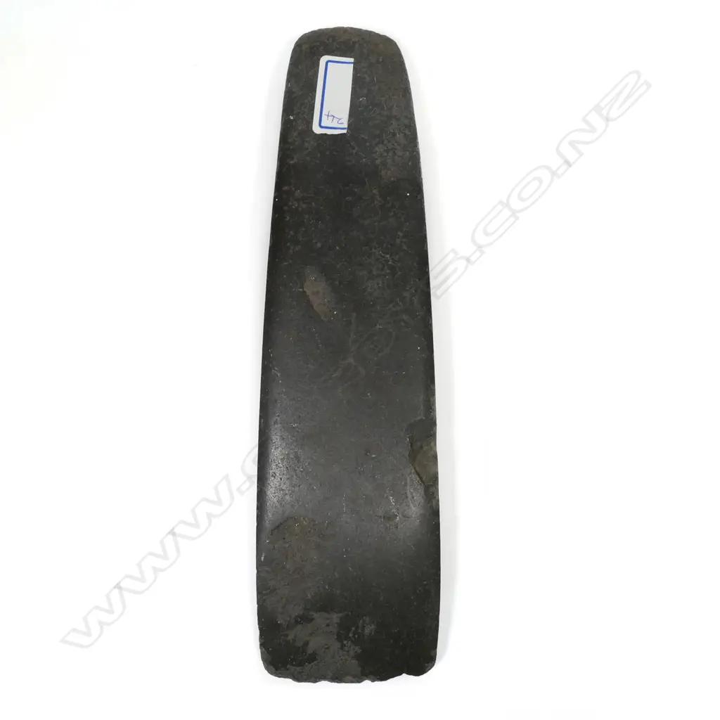 A Māori pre-European stone toki (adze), Image 1++