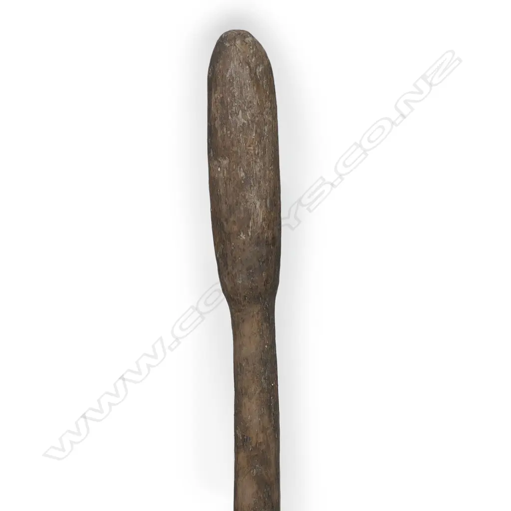 An old Māori ketu (digging implement), Image 1++