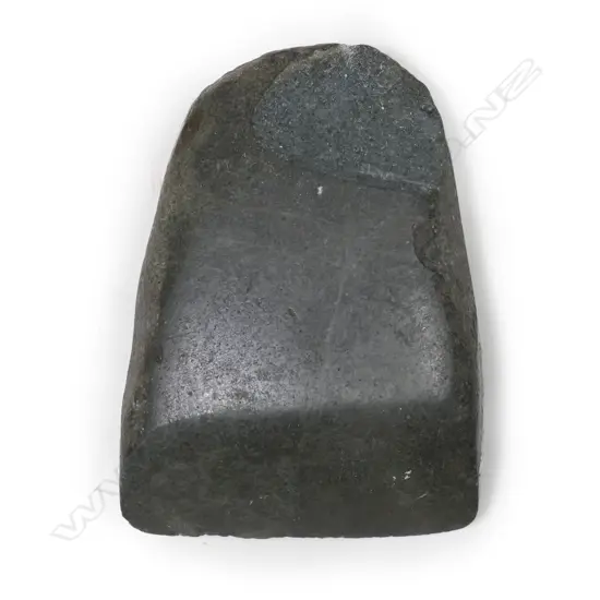 A Māori pre-European stone toki (adze),