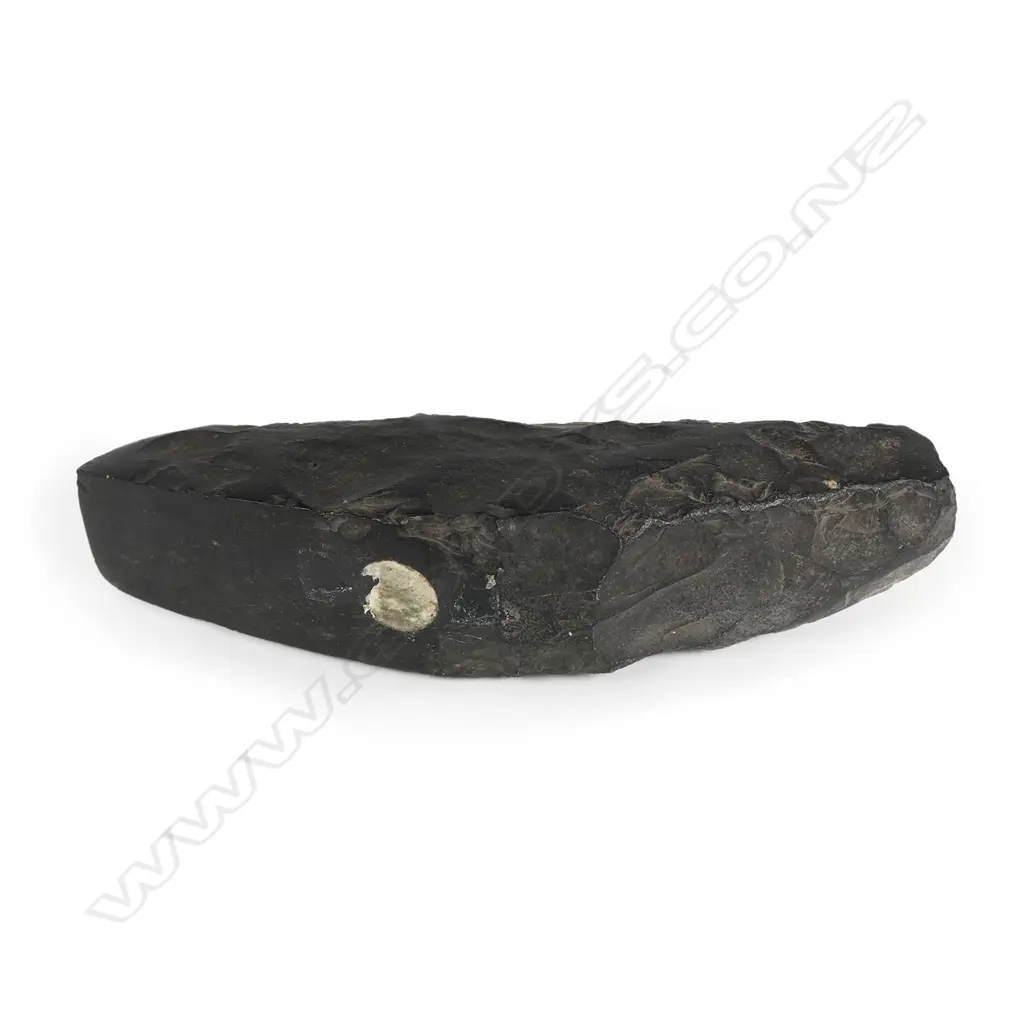 A pre-European Honolulu Hawaii stone hog-back adze Image 1++