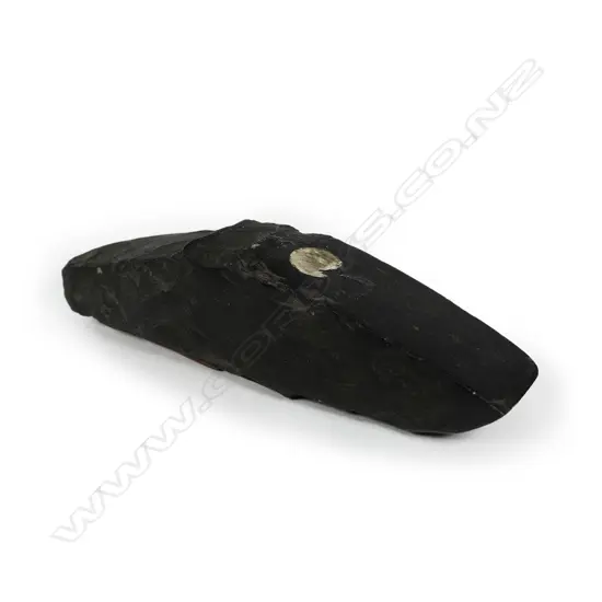 A pre-European Honolulu Hawaii stone hog-back adze
