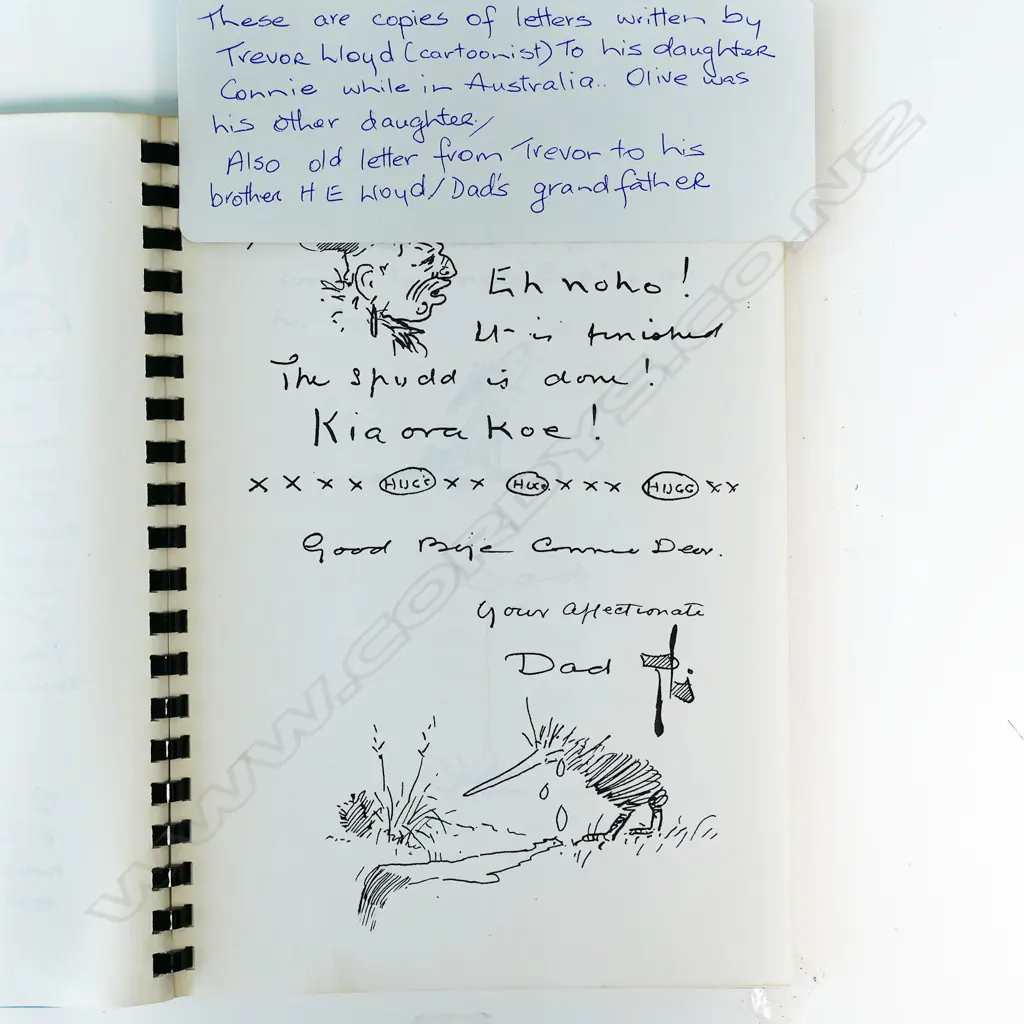 Two bound editions: 'Iconz of the Bush: Life and Etchings of Trevor Lloyd' Image 1++