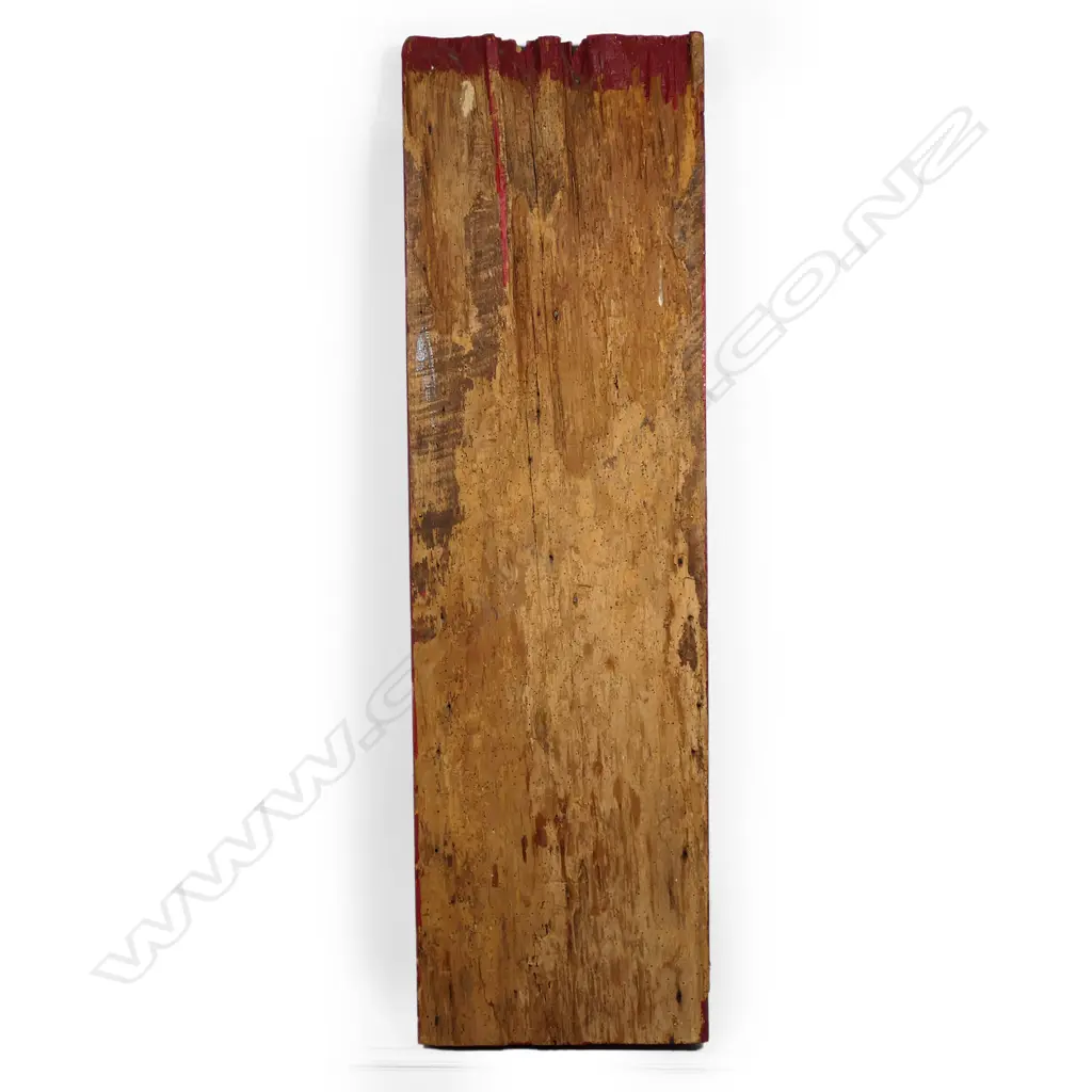 A late 19thC Māori carved wooden panel, Image 1++