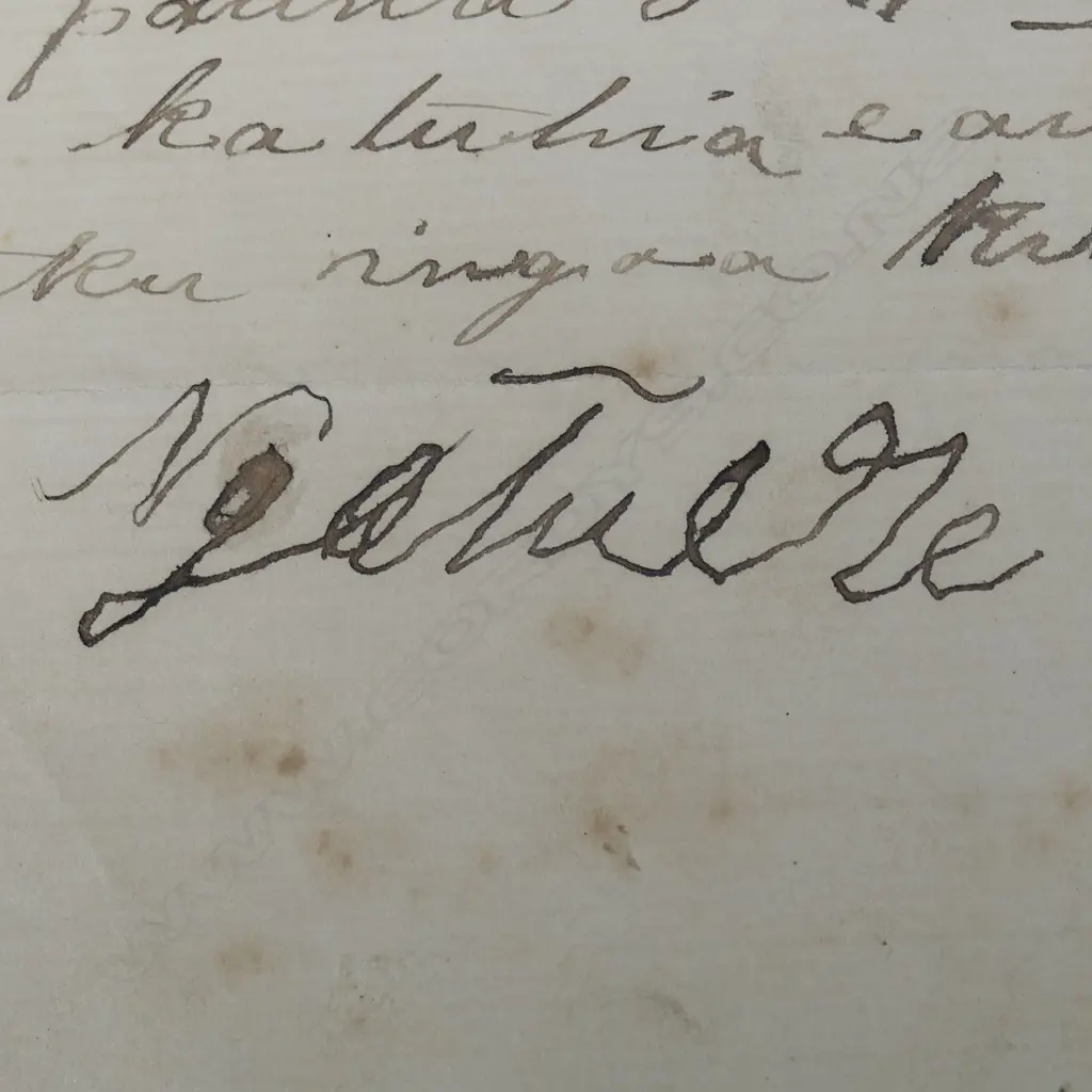 A December 22nd 1888 letter written in Māori with translation, Image 1++