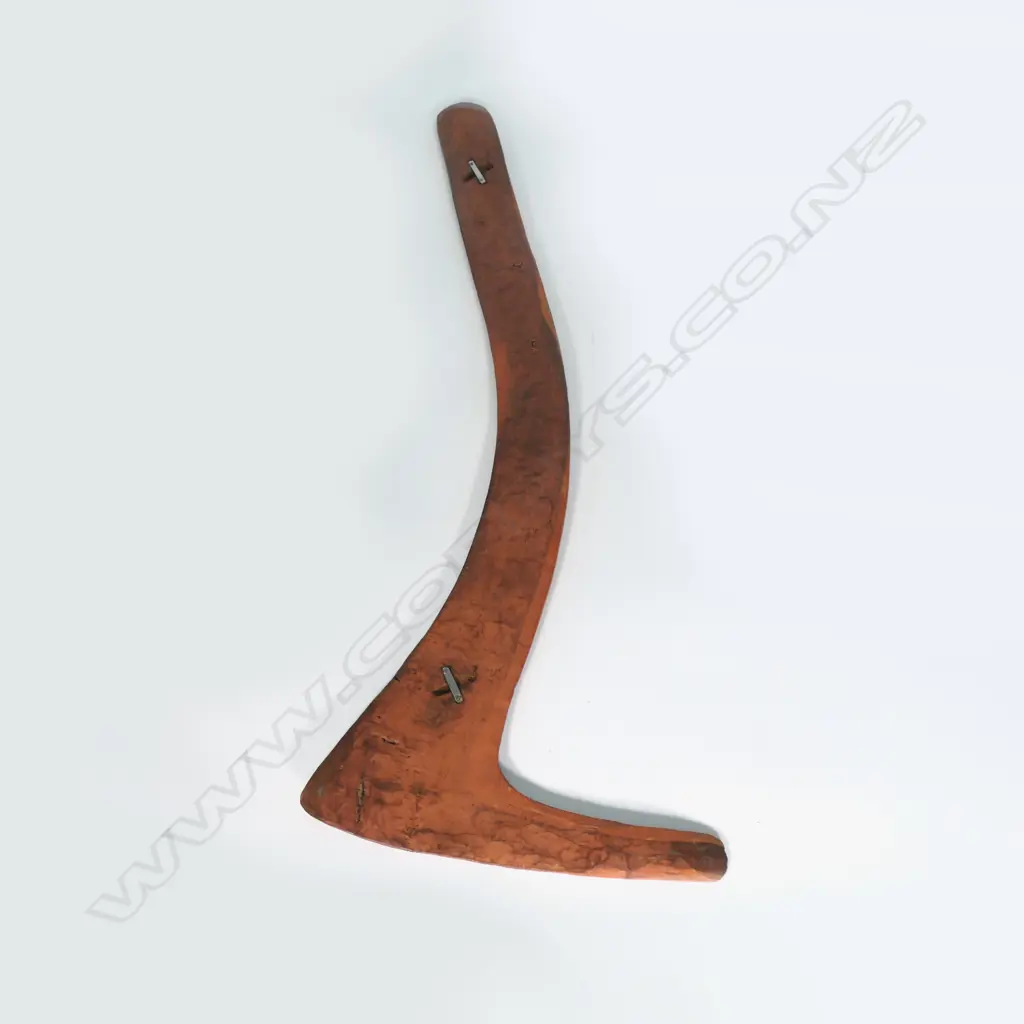 An old aboriginal hooked boomerang, Image 1++