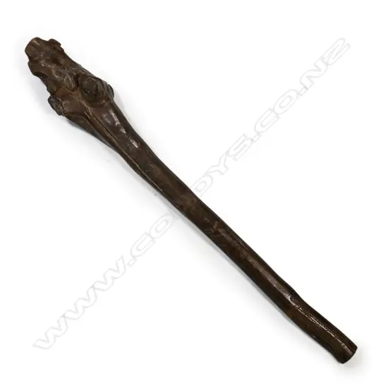 An old large Fijian rootstock long club,