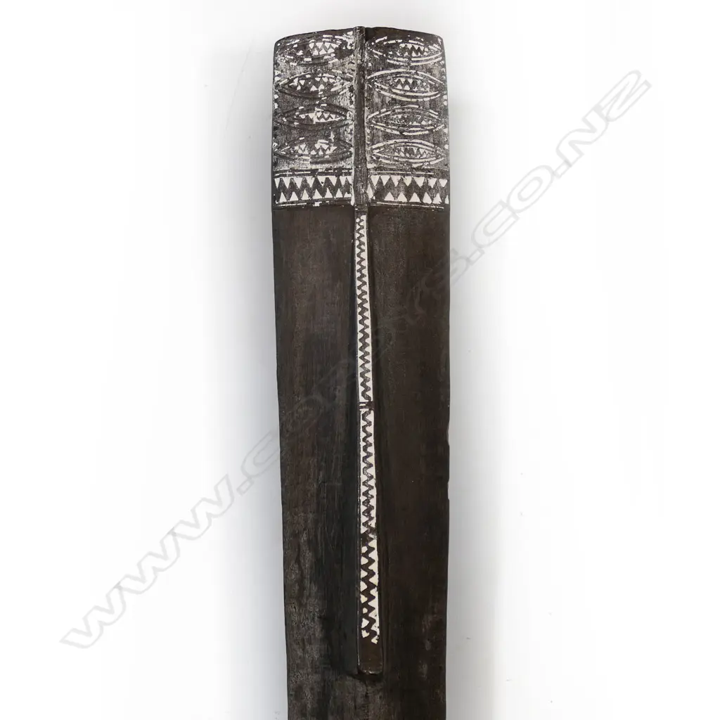 An Alafolo club from the Island of Malaita Solomon Islands, Image 1++