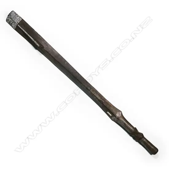 An Alafolo club from the Island of Malaita Solomon Islands,