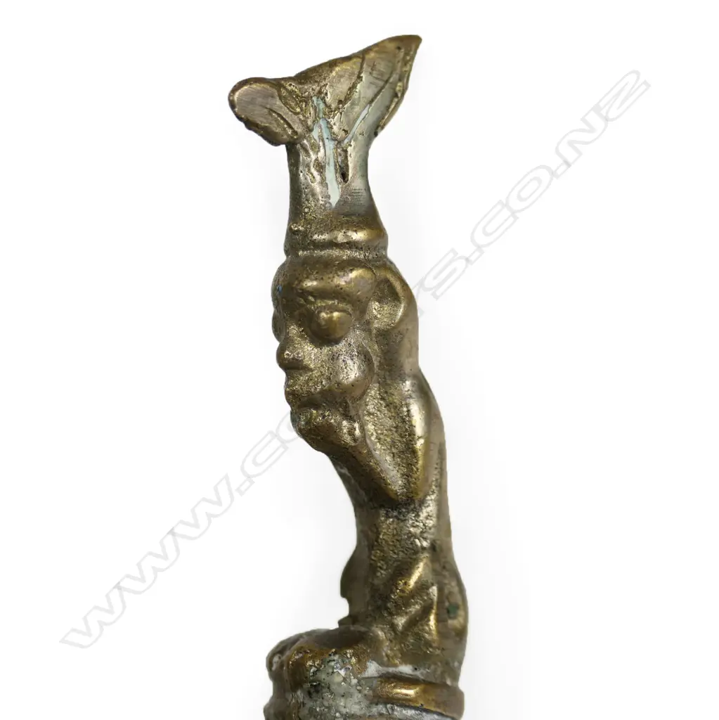 A pair of Indonesian Naga metal witchcraft horses Image 1++