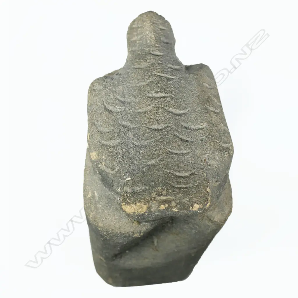 An old Indonesian Sumba carved marker stone Image 1++