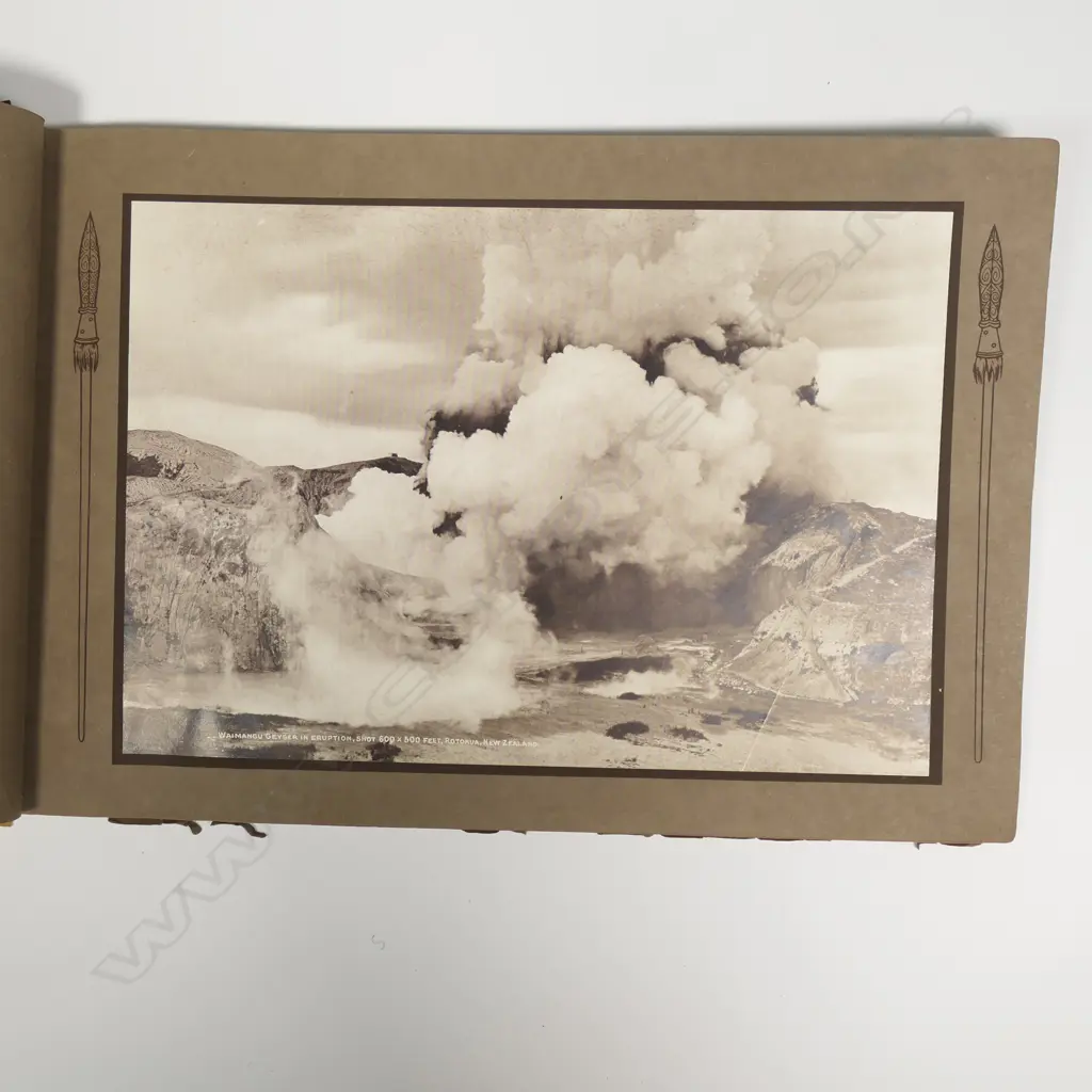 A vintage album 'Scenes From New Zealand', Image 1++