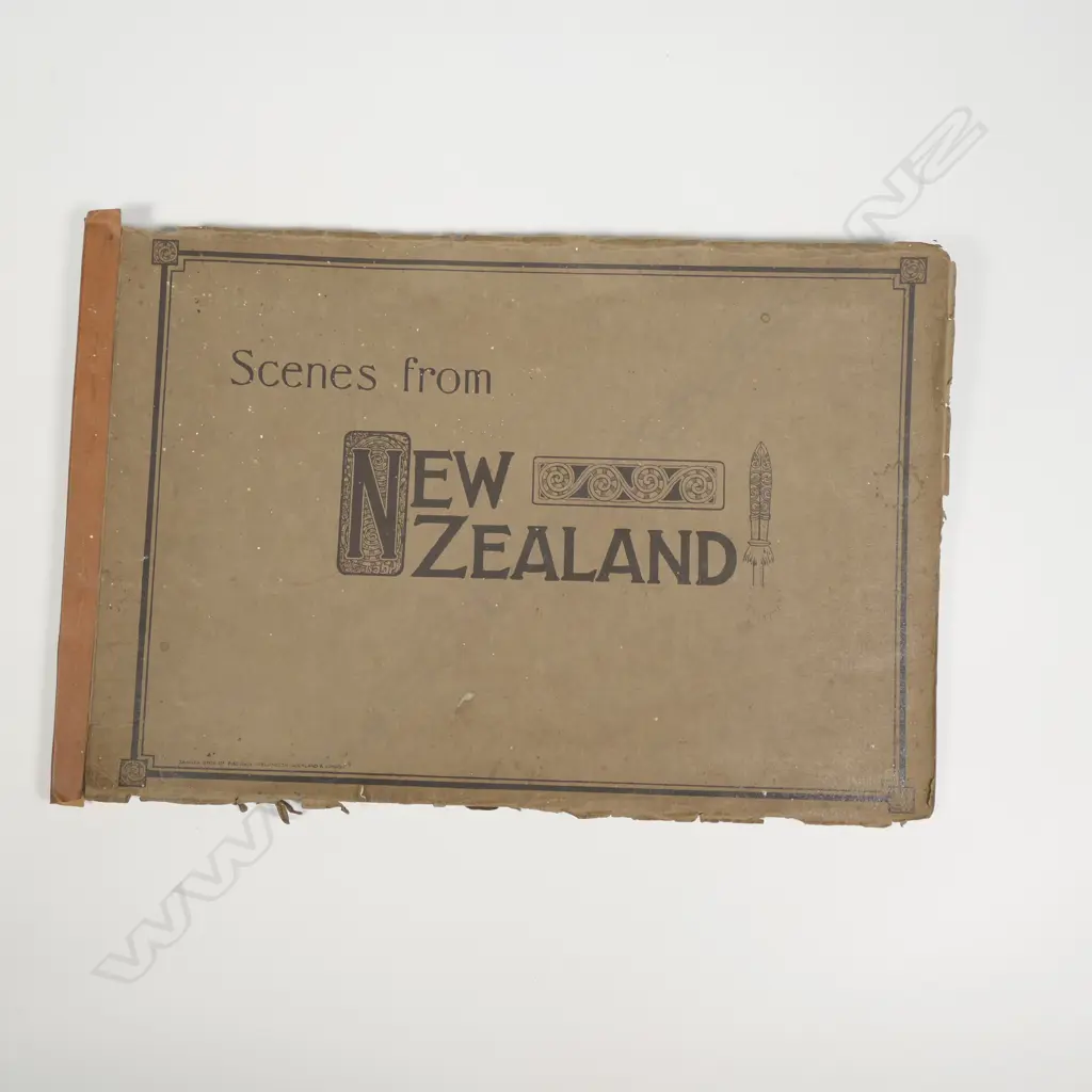 A vintage album 'Scenes From New Zealand', Image 1++
