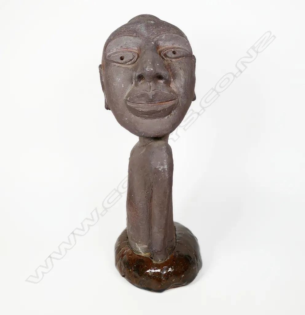 A hand sculpted terracotta figure of Rangi (Sky Father), Image 1++