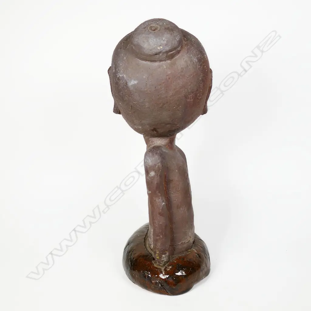 A hand sculpted terracotta figure of Rangi (Sky Father), Image 1++