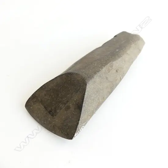 A Māori pre-European stone toki (adze),