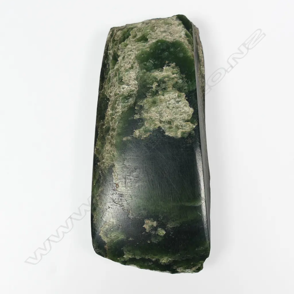 A Māori old pounamu toki (adze), Image 1++