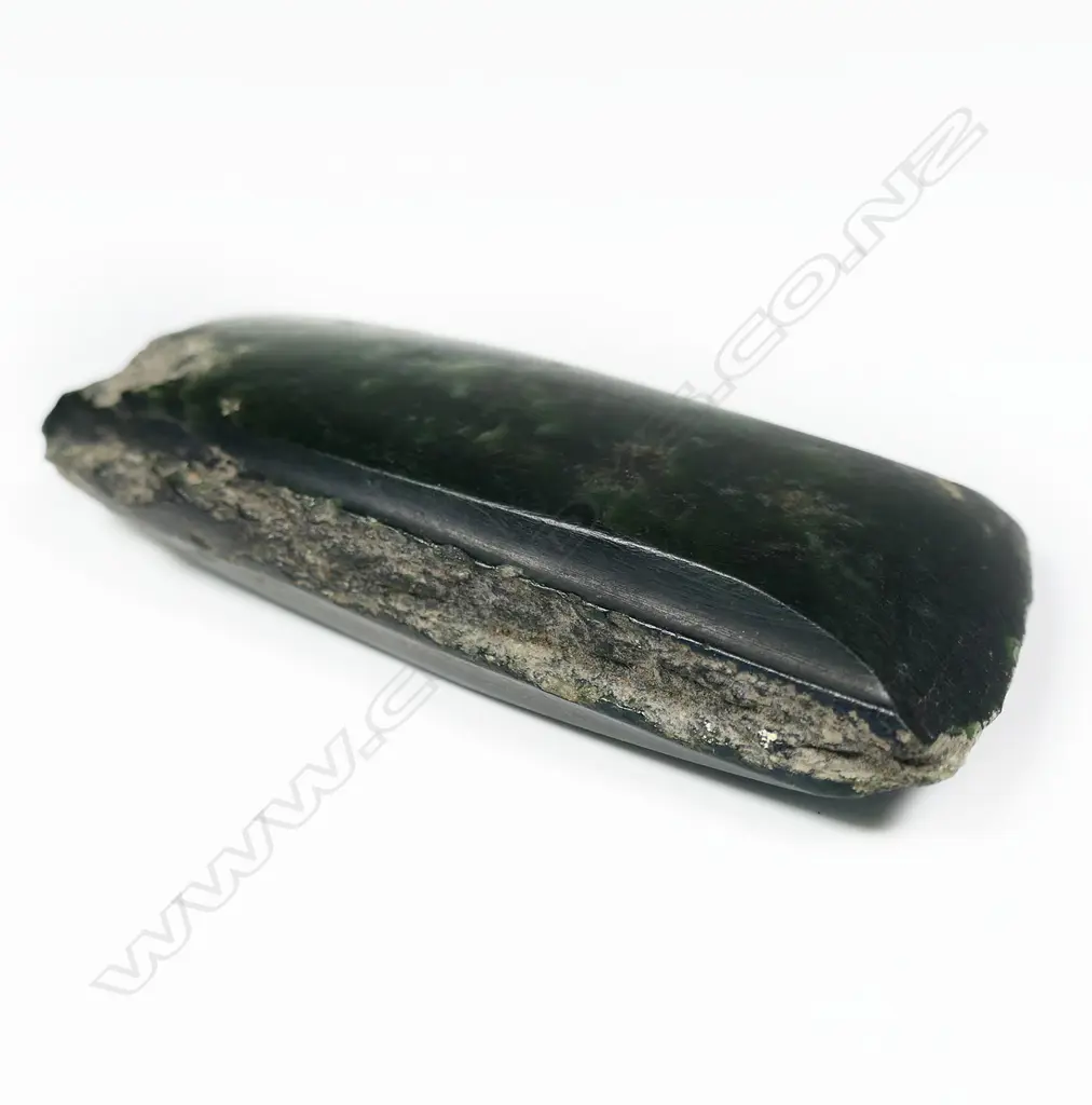 A Māori old pounamu toki (adze), Image 1++