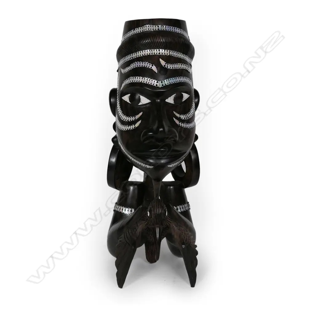 Solomon Island Canoe Prow Figure, Image 1++