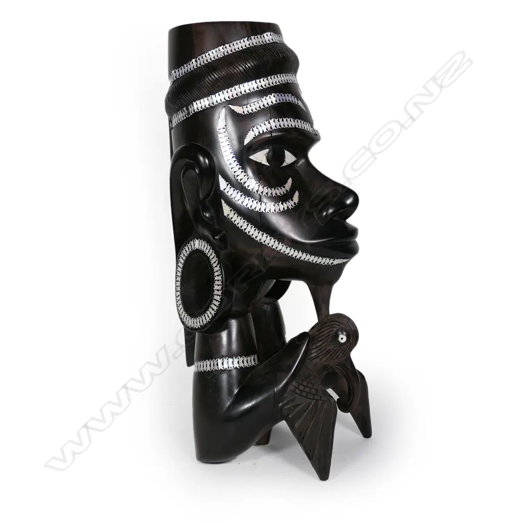 Solomon Island Canoe Prow Figure, Image 1++