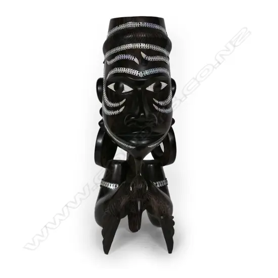 Solomon Island Canoe Prow Figure,