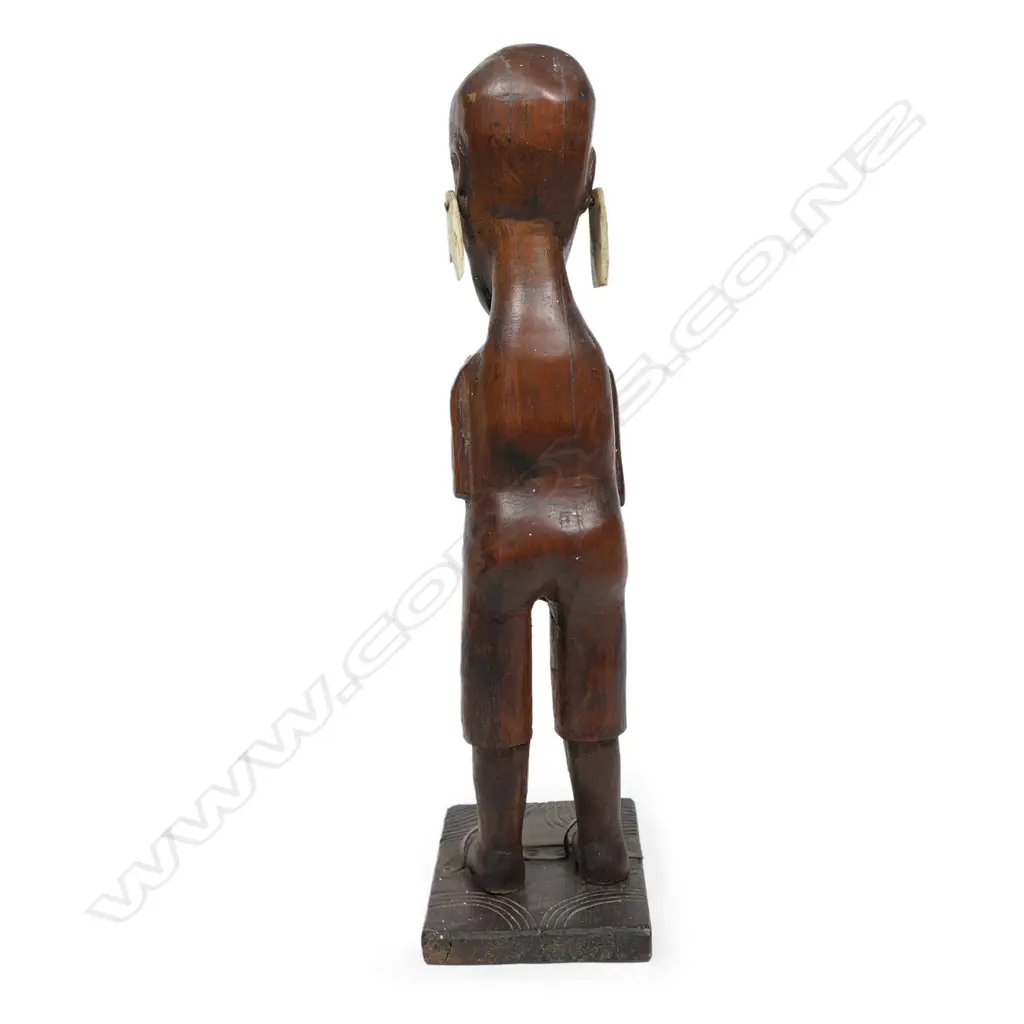 Melanesian carved tribal figure, Image 1++