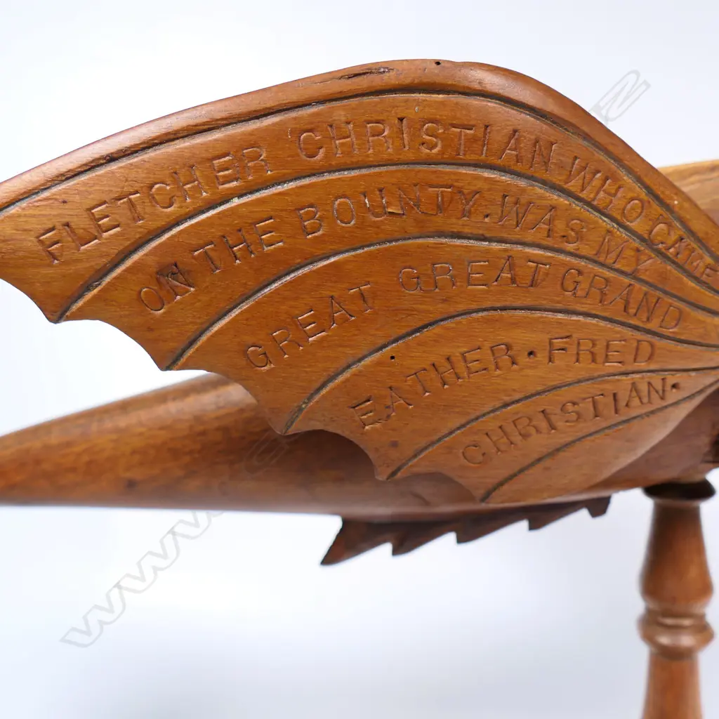 A vintage Pitcairn Island flying fish, Image 1++