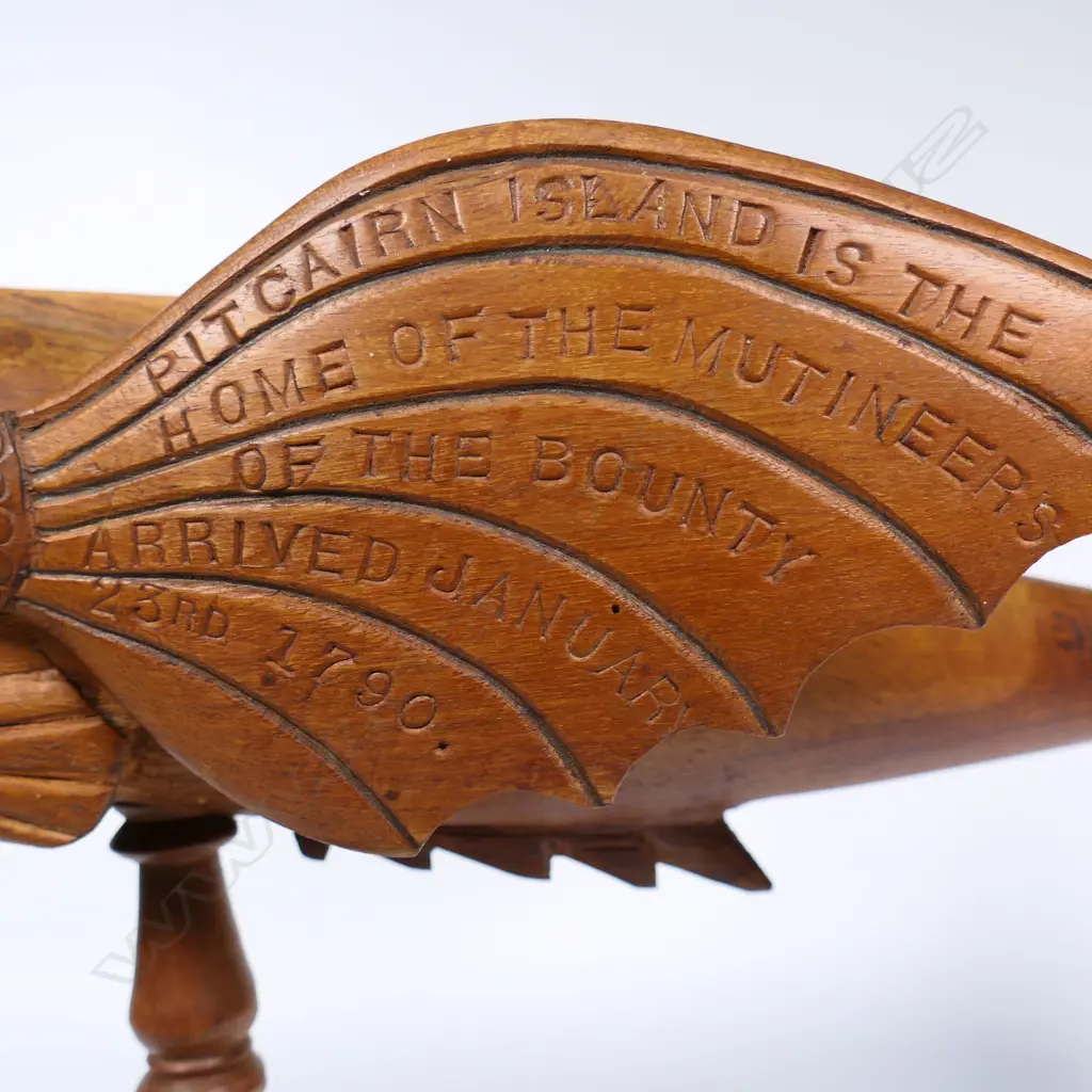 A vintage Pitcairn Island flying fish, Image 1++