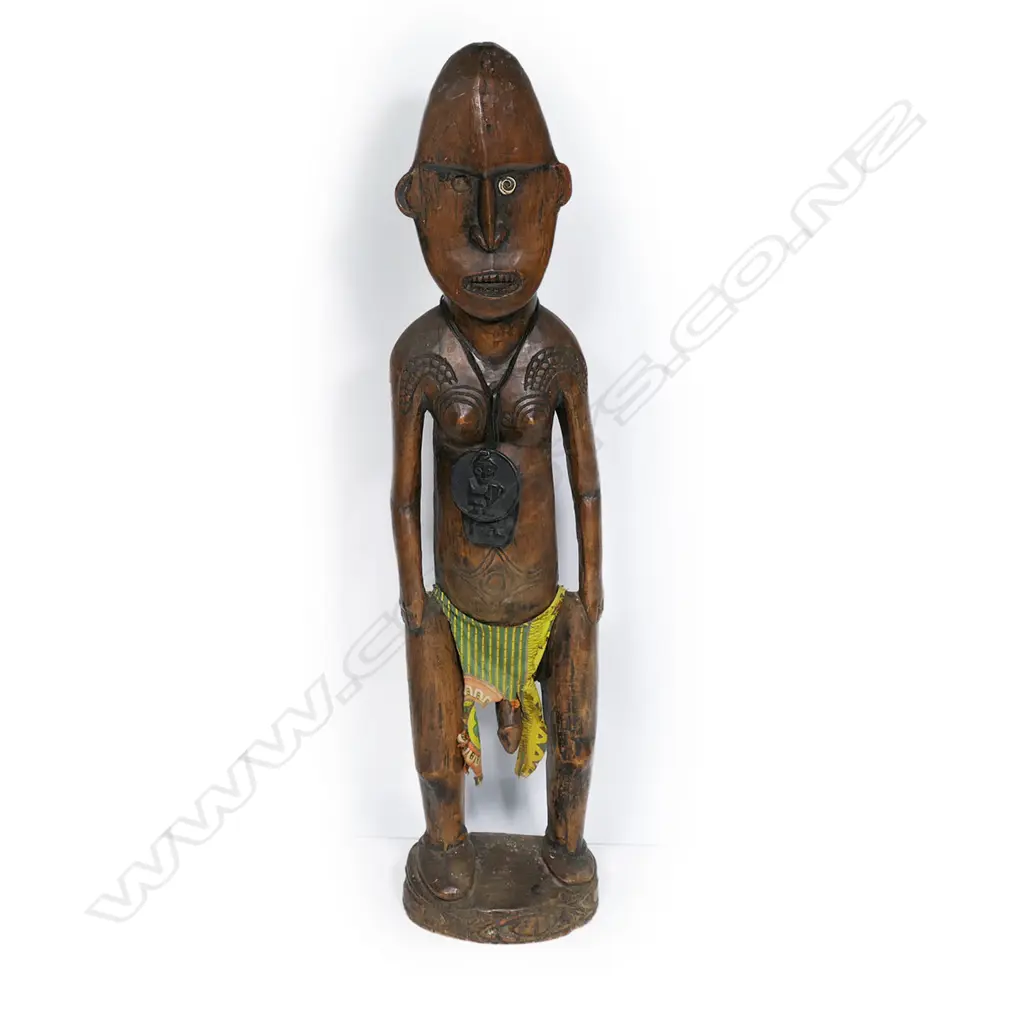An early PNG Sepik River 'Ancestor' figure, Image 1++