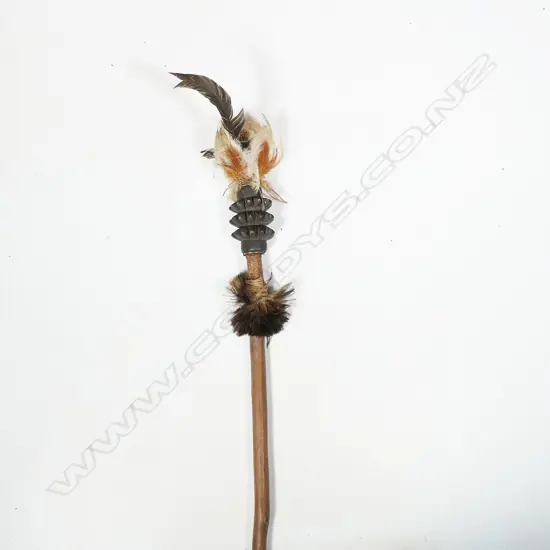PNG wooden pineapple stone club,