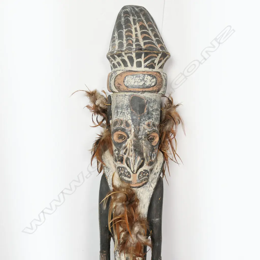 A PNG Ancestor wooden carved statue, Image 1++